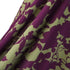 Atelier Jupe - 100% Viscose - Khaki Viscose with Purple Flowers